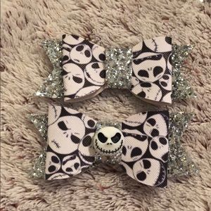 Disney’s Nightmare before Christmas bows- 2 pack